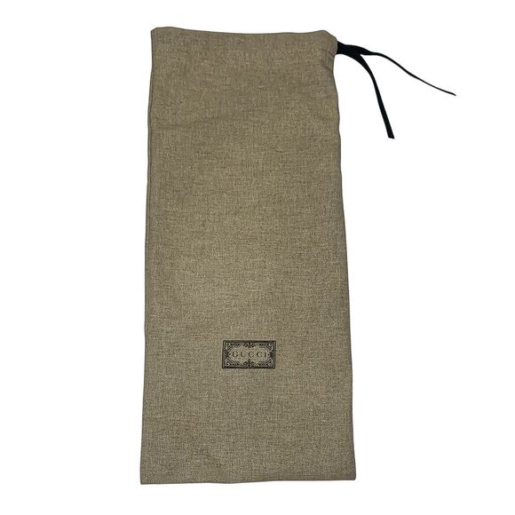 Gucci Zumi Black Leather Heels 37 EU 7 US Interlocking G Horsebit Made in Italy - Picture 13 of 13